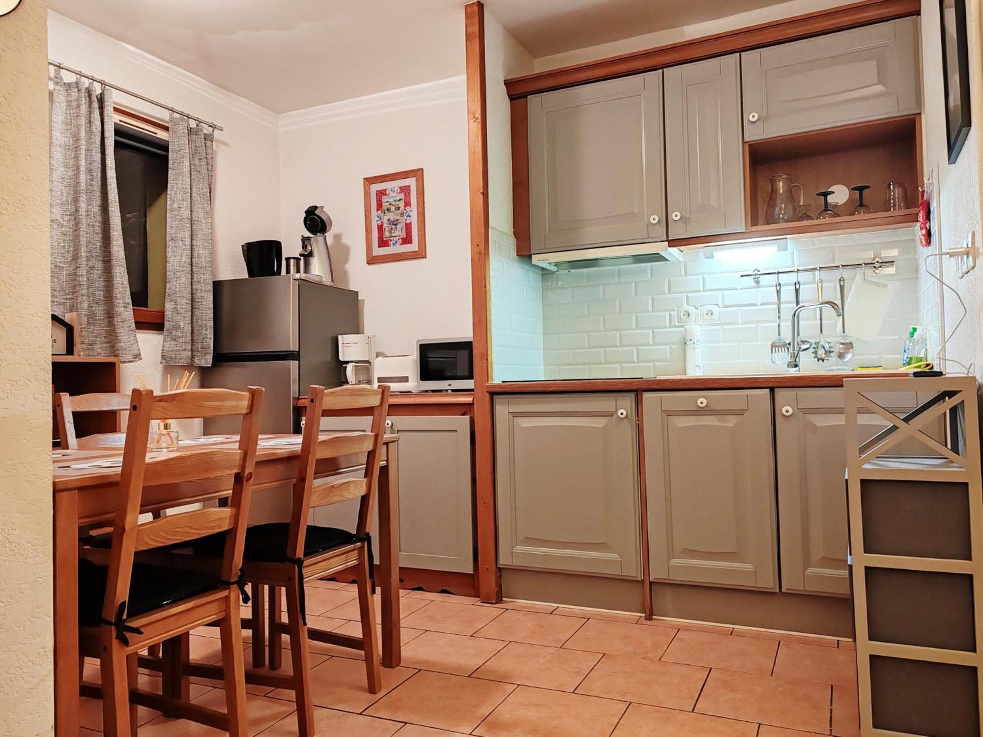 Joli Appart 4 Personnes Au Pied Des Pistes Balcon Orcières Exterior foto